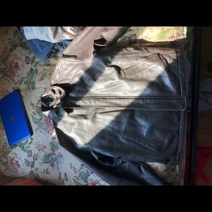 Leather jacket